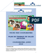 Plan Salud Escolar - Churubamba - Junio