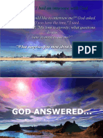 An Interview With GOD
