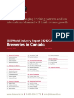 Breweries in Canada: Industry Report