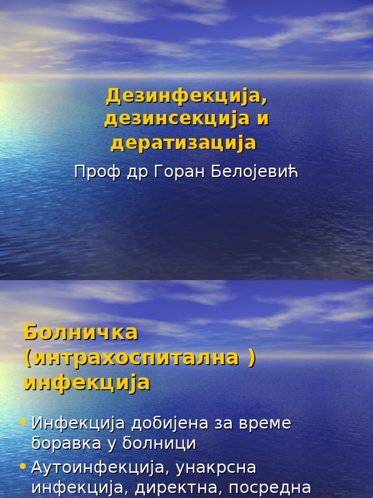 Dezinfekcija Deratizacija i Dezinsekcija
