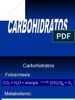 Carbohidratos: estructuras y reactividad