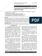 Analysis of Surface Degradation PP and H PDF