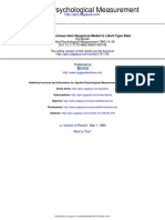 Fitting Polytomous Item Response Model to Likert Data