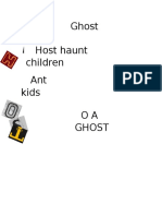 Ghost Host Haunt Children Ant Kids OA Ghost