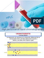 HPLC, Cromatografía Líquida