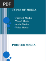 Lesson 15. Types of Media