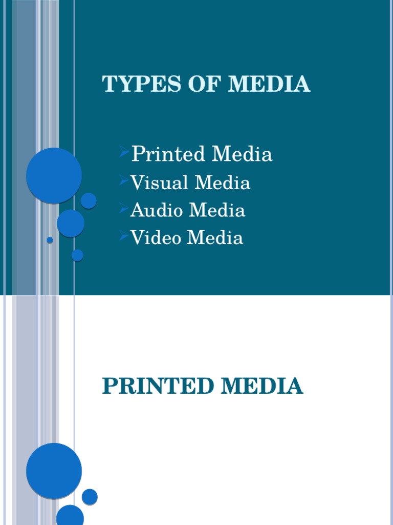 Lesson 15. Types of Media PDF Compact Disc Map