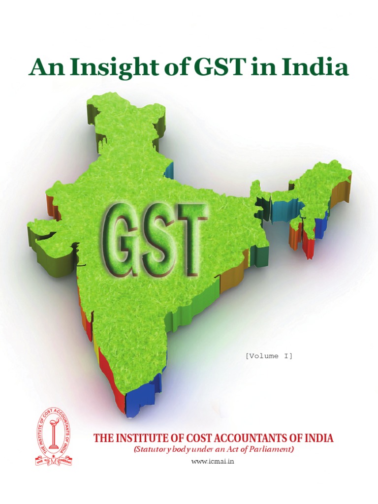 GST in India Vol1 PDF | PDF | Value Added Tax | Taxes