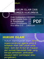 Hukum Islam Dan Sumber Hukumnya