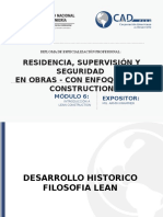 Mod VI - Residencia, Supervisión Y Seguridad de Obras - Con Enfoque Lean Construction