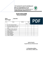 Absen Kontrak Sandiri