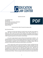ELC Letter to Commissioner Elia Re NYC C4E Plan