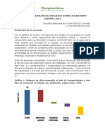 Resultados Encuesta 2013