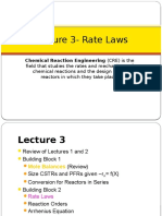 CRE3 Fogler 3 Rate Laws 1