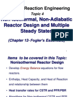 CRE10 Non Isothermal NonAdiabatic Reactors