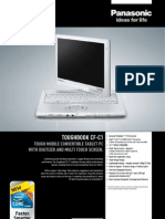 Panasonic Toughbook CF-C1 - Fisa Tehnica