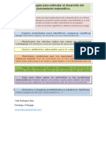 Estrategias para La Enseñanza de Las Matemáticas