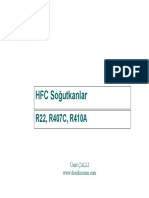 HFC Soğutkanlar PBK