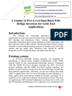 A Family of Five-Level Dual-Buck Full-Bridge Inverters for Grid-Tied Applications