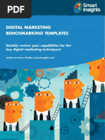 Benchmarking Templates For Digital Marketing Smart Insights
