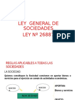 Ley General de Sociedades