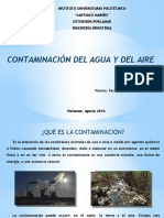 Contaminación Del Agua Y Del Aire
