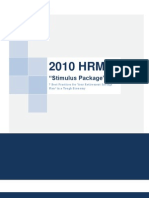 2010 HRM Stimulus - Retire Savings Plans