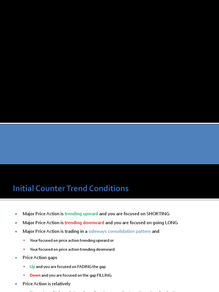 Advanced Counter Trend Trading Techniques | PDF | Market Trend ...
