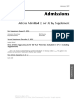 Admissions NF32