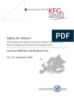 Safety For Whom? The Scattered Global Financial Safety Net and The Role of Regional Financial Arrangements