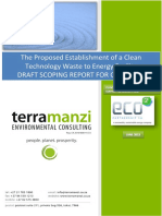 110902 ECO2SA W2E Facility Draft Scoping Report for PPP 30 May 2012