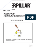 Material Caterpillar 320b 330b Hydraulic Excavators Pilot System Components Diagrams Schematics