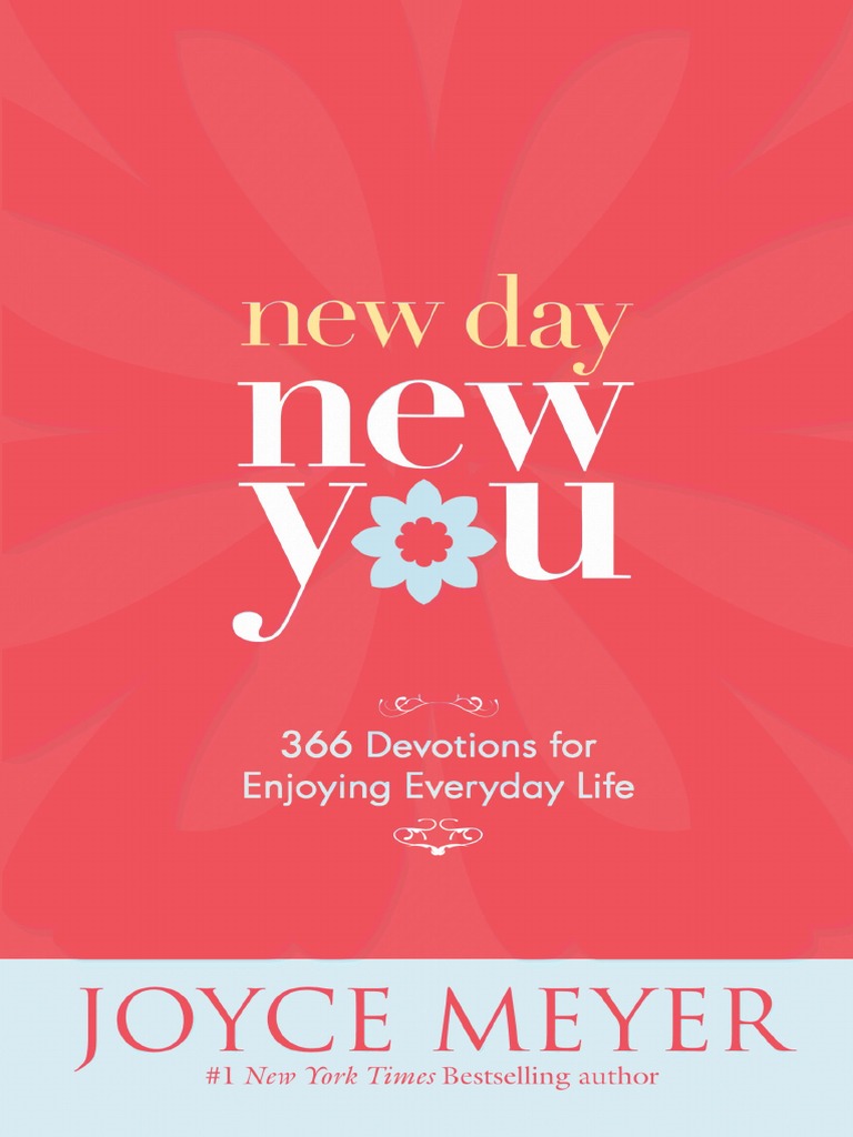Joyce Meyer - New Day New You | PDF | Self Control | Self-Management, image size:768x1024