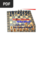 Sicilian Defence: (All Variations), PDF, Traditional Board Games