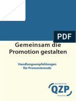 Promotionshandbuch 2012 - Deutsch Promovierende