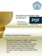 Keamanan Komputer & Privacy