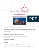 Ancient Rome Experience: WWW - Momentidiroma.it