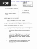 Download Judge  Status Conference Order Jane Doe V Trump by LawCrime SN326770514 doc pdf