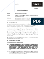 Pago de Los Mayores Gastos Generales Variables Derivados de Una Ampliación de Plazo