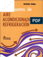 Fundamentos de Aire Acondicionado y Refrigeracion PDF