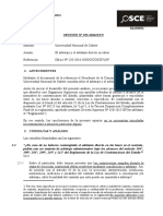 152-16 - Univ.nac.Cañete-Arbitraje y Adelanto Directo en Obra