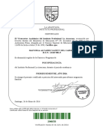 Certificado Ipla Psicopedagogia