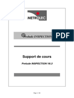 Support de Cours Prelude INSPECTION V6.3