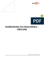 Dobradura Da Fraldinha Origami