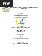 Apuntes de Contabilidad Agricola