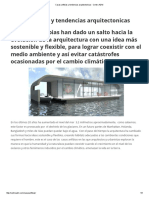 Casas Anfibias y Tendencias Arquitectonicas - Centro ADM