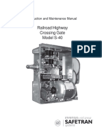 S40 Instruction and Maintenance