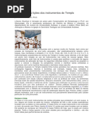 As Lições Dos Instrumentos Do Templo