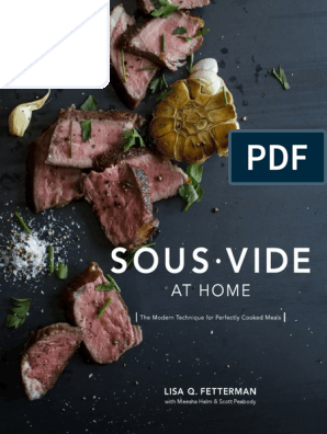 Sous Vide at Home | PDF | Food And Drink | Food And Drink Preparation