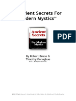 Ancient Secrets For Modern Mystics